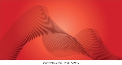 Realistic set of hot air vortex effects isolated on transparent background. Vector illustration of red spiral swirls with shimmering dust particles. Symbol of heating, magic power, conditioning system