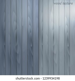 Realistic set of wood textures. Color pattern of parquet, laminated board. Vector illustration.