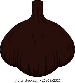 Realistic Shaded Vector of Garlic