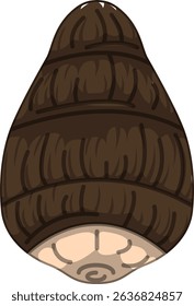 Realistic Shaded Vector of Taro