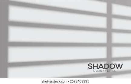 realistic shadow overlay effect of room Window pane, Glare from the sun's rays on the wall. Blurred shadows from leaves and plants in the room. Soft overlay of natural light, Natural light layout.