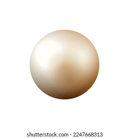 Realistic shiny golden round nail head top view vector illustration