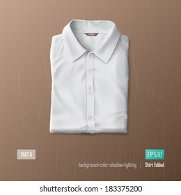 Realistic shirt vector illustration