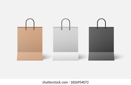 Burla de compras realista, ilustración vectorial