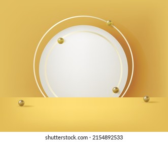 Realistic showcase podium, great for product display and scene background,