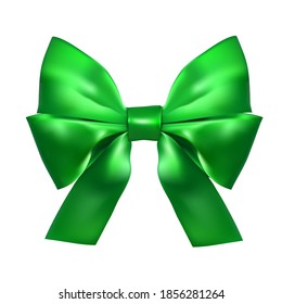 Realistic Silk Bow Vector Illustration EPS10