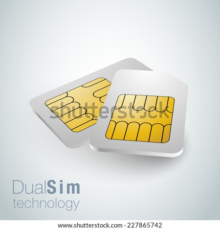  Realistic sim cards, dual sim technology