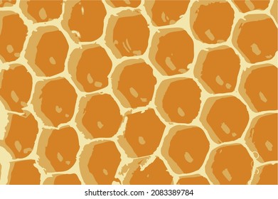 realistic simple honeycomb texture for background