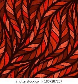 Realistic  simple knit texture seamless pattern. Abstract ornamental background in form of a knitted fabric. Stylized textured yarn or hairstyle close-up