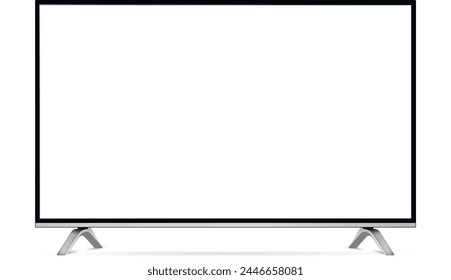 Realistisches Smart-TV-Mockup