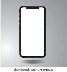 Realistische Smartphone-Illustration. Präzise Moschee