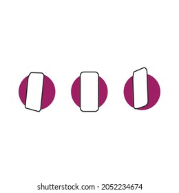 Realistic smartphone mockup. Device UI, UX mockup for presentation template. Modern vector illustration