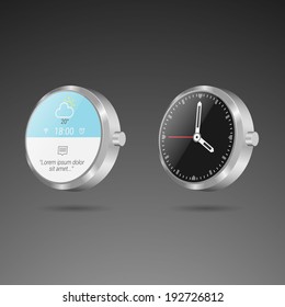 Realistic Smartwatch Design Concept