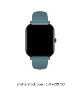 Realistic smartwatch, Smart Watch icon, isolated on white background, vector illustration EPS 10