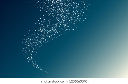 Realistic Snow Background. Illustration for Happy New Year Design. 2019 Celebration Background. Fantasy  Snowstorm Illustration Design.
