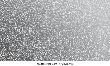 Realistic Snow, Gray Winter. Winter Holidays Storm Background. Advertising Frame, New Year, Christmas Weather. Falling Snowflakes, Night Sky. Elegant Scatter, Grunge White Glitter. Cold Realistic Snow