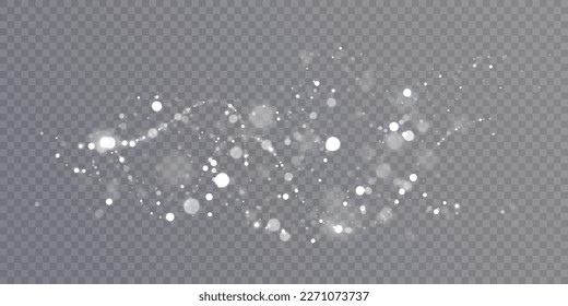 Realistic soap bubbles with iridescent reflection and highlights. On a transparent background.	

