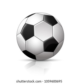 realistic soccer ball