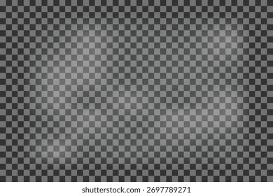 Vetor de EPS da textura da sobreposição da sombra da luz transparente macia realista - fundo de neblina sutil embaçada com efeito de iluminação gradiente suave para maquetes de foto, sobreposição de design e apresentação