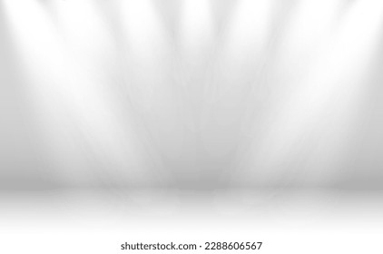 Realistic spotlights for lighting.Equipment for illumination.	
