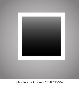 Realistic square frames, Vector Photo frame mockup design. Frames photo collage.  Vector illustration EPS10