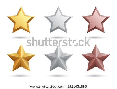 Shiny white Christmas star on red background, minimal concept