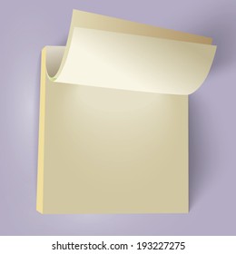Realistic sticky notes