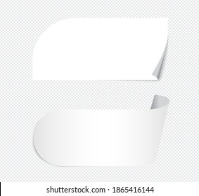 Realistic sticky notes isolated with real shadow on white background. Square sticky paper reminders with shadows, paper page mock up. 
