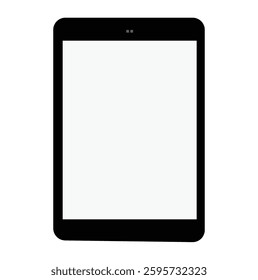Realistic tablet mockup with blank screen. Mock-up screen tablet.