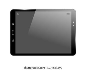 Realistic tablet vector