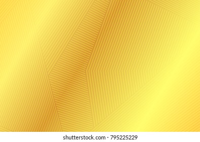 Realistic technology gold shiny texture with sparkles. Shiny metal foil gradient. Vector illustration