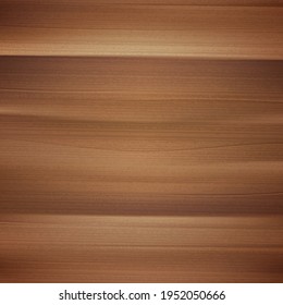 Realistic texture pattern of dark wood, background - Vector illustration