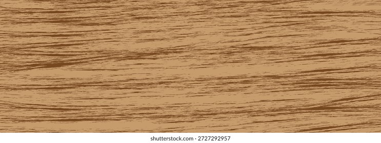 Padrão de textura realista de madeira escura, fundo - ilustração vetorial