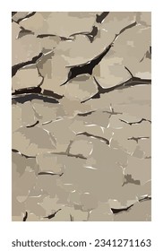 Realistic texture poster with old, rust, grunge, grainy, vintage, worn effect