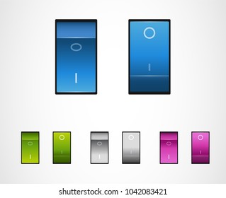 Realistic toggle switch