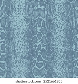 realistic tonal denim snakeskin seamless repeat pattern tile