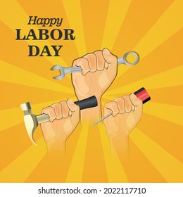 Realistic tools for happy labor day