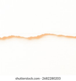 Realistic torn paper edge background with orange detail for stationery poster design branding packaging invitations and digital use