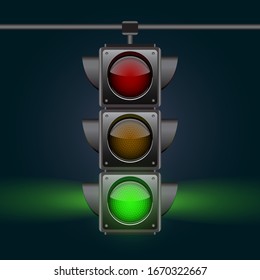 3,259 Realistic traffic light Images, Stock Photos & Vectors | Shutterstock