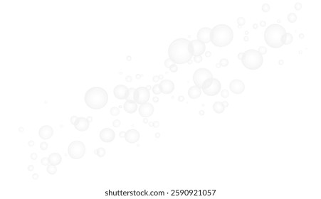realistic transparent soap bubble with shiny foam, iridescent colors, and a delicate liquid texture. Perfect for cleaning concepts, water backgrounds, party decorations, and magical floating effects.