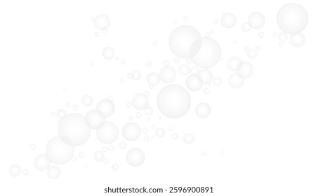 realistic transparent soap bubble with shiny foam, iridescent colors, and a delicate liquid texture. Perfect for cleaning concepts, water backgrounds, party decorations, and magical floating effects.