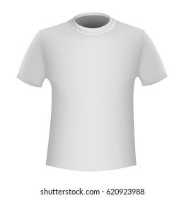 realistic t-shirt design template