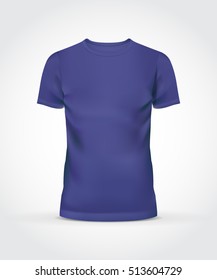 Realistic T-Shirt. Vector Illustration - Shutterstock ID 513604729