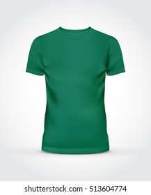 Realistic T-Shirt. Vector Illustration