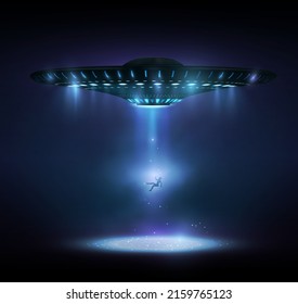 Realistic UFO, Unidentified flying object.