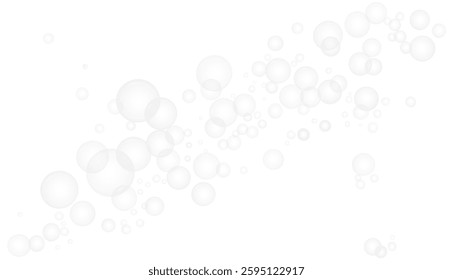 realistic underwater bubble effect with champagne fizz and effervescent texture. Perfect for aquariums, soda drinks, ocean backgrounds, and transparent floating air bubbles in water.