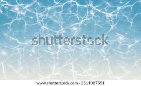 Realistic underwater ripple effect background, perfect for summer designs, pool parties, and ocean-themed projects.