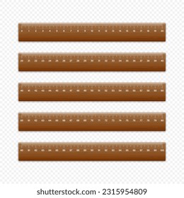 Wooden Ruler Stock Vector Illustration and Royalty Free Wooden Ruler Clipart