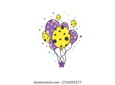 
Globos de Vector realistas en diversas Formas y Colores. Ideal para todo tipo de celebraciones: cumpleaños, años Nuevos, graduaciones o eventos especiales.
