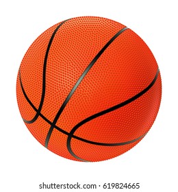 Realistic Vector Basketball